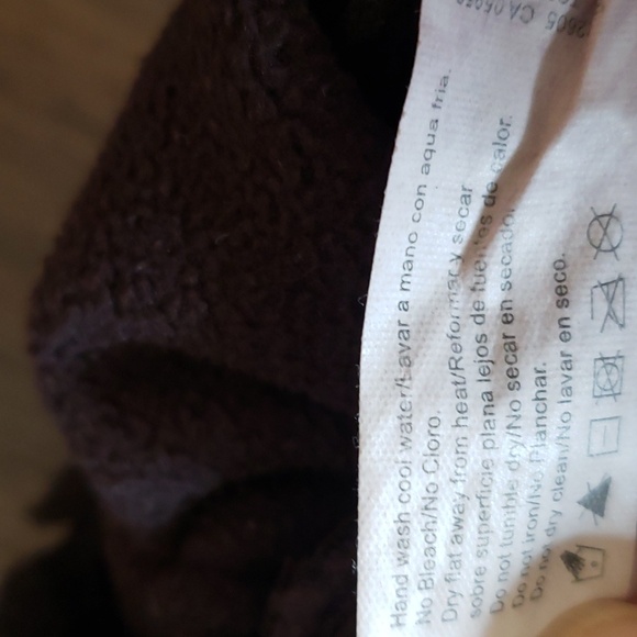 Isotoner Thinsulate Faux Fur Trim Fleece Gloves OS - Picture 4 of 5